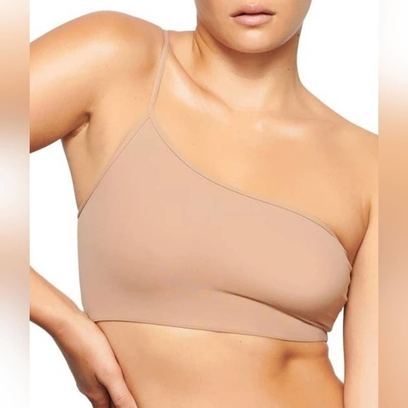 SKIMS Other - New! Skims Fits Everybody One-Shoulder Bra Bralette Sienna XXS